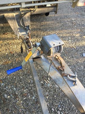600lbs - φορητά βαρούλκα Handcrank καλωδίων 2500lbs/βαρούλκο με το λογότυπο πελατών